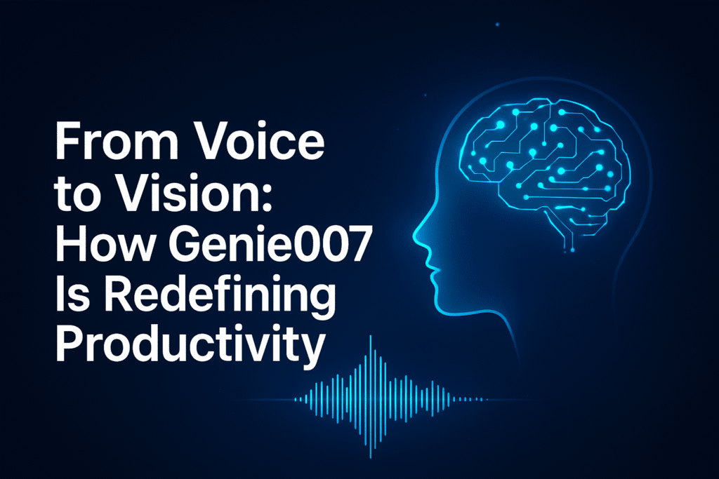 From Voice to Vision