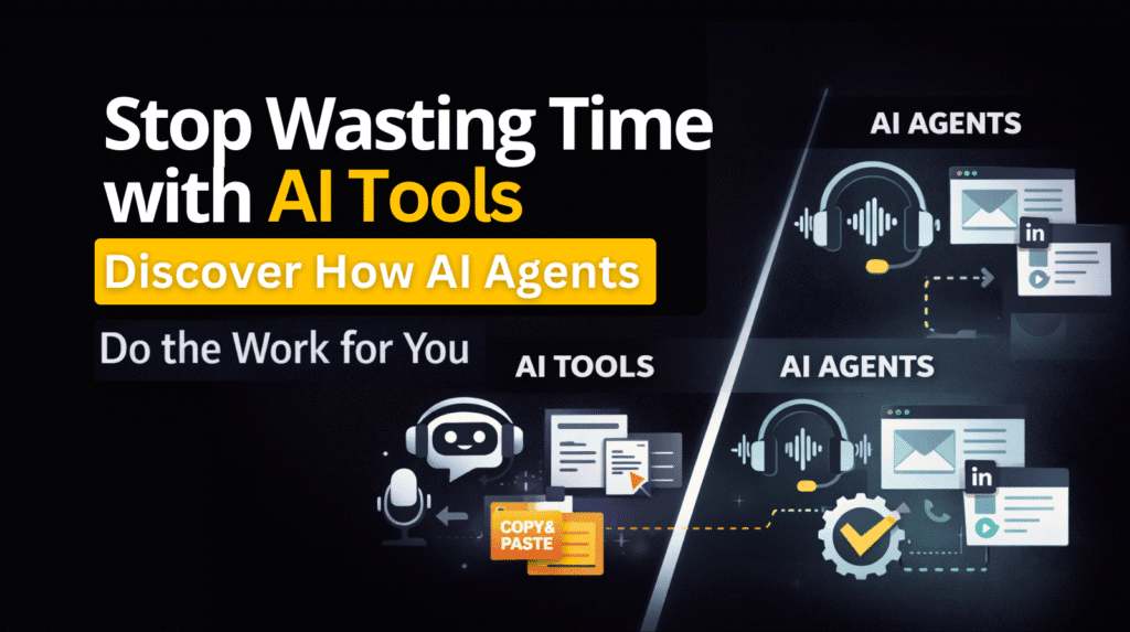 Best AI Agents vs AI Tools: The Proven Difference Most People Don't Know AI tools