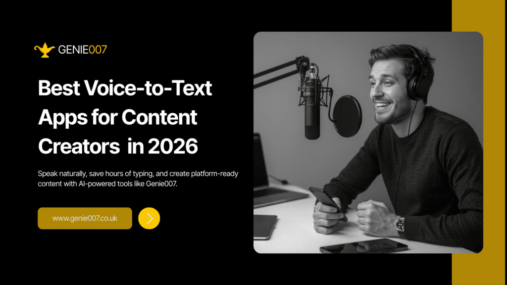 Voice-to-text content creation on multiple devices