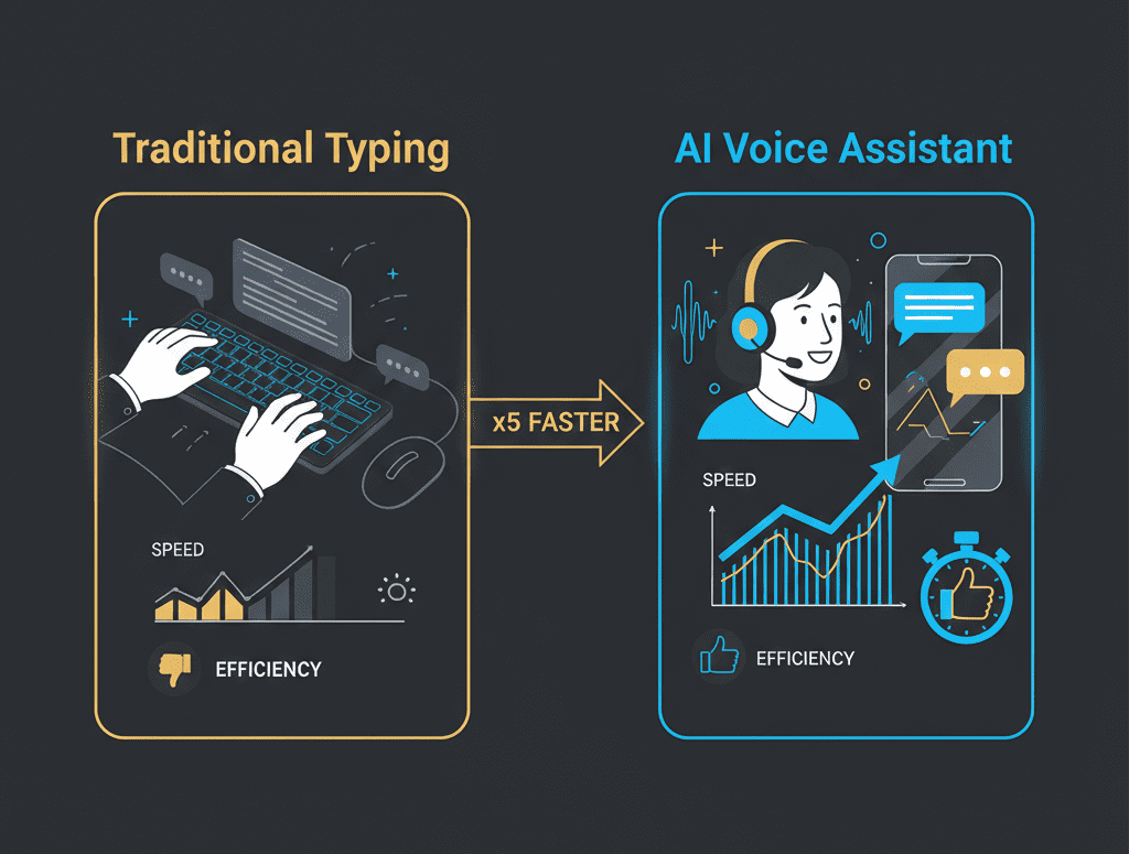 AI Voice Assistant vs Traditional Voice-to-Text Tools - ai voice assistant tool