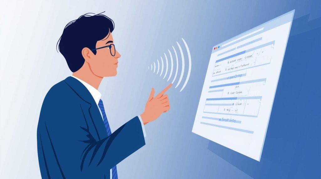 Genie 007 voice assistant helping professionals work faster without typing