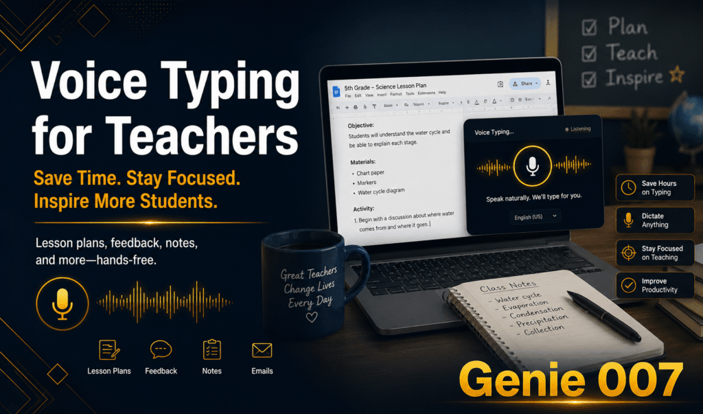 Voice Typing for Teachers