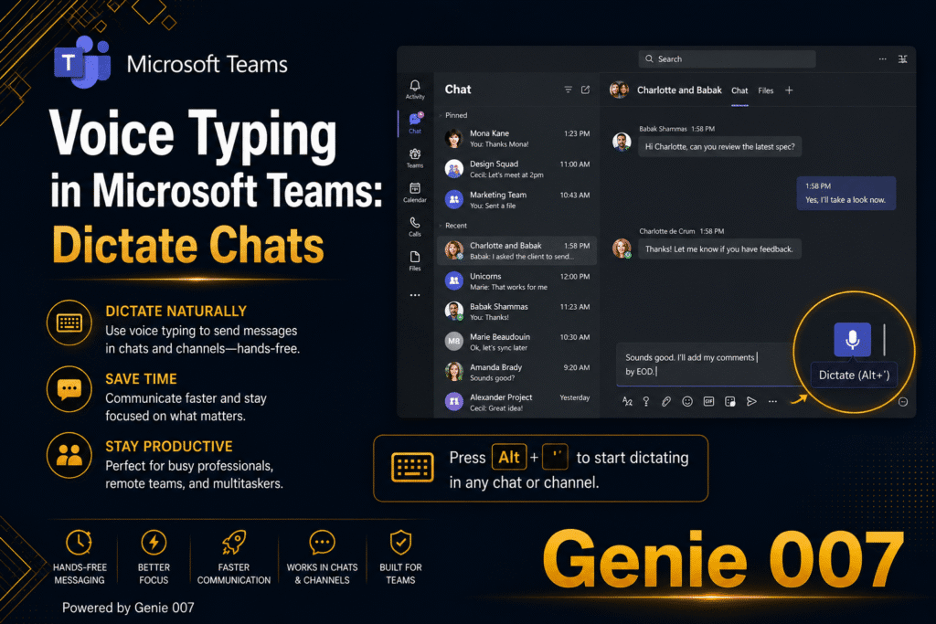 Voice Typing in Microsoft Teams: Dictate Chats.png