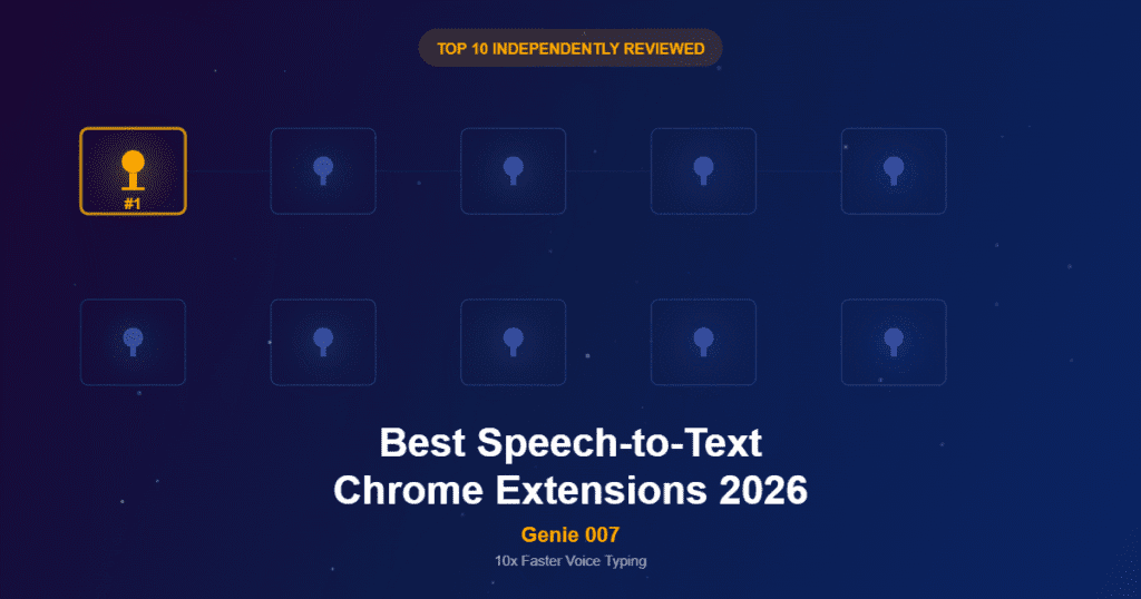 Best speech to text Chrome extensions 2026 comparison guide