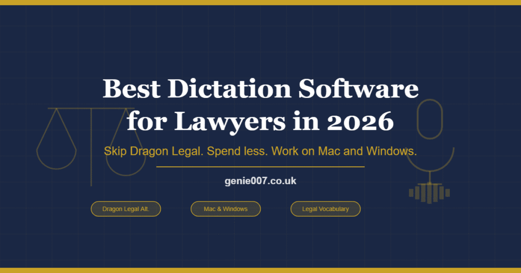 Best dictation software for lawyers in 2026 — comparison chart