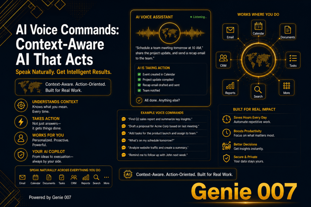 AI Voice Commands: Context-Aware AI That Acts — Genie 007.png