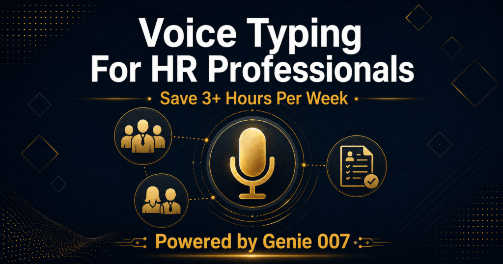 genie 007 vs apple dictation voice AI comparison 2026