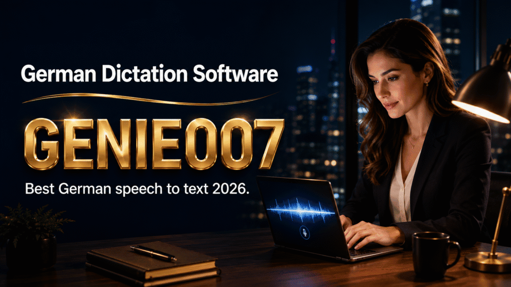 German Dictation Software - Best German speech to text 2026