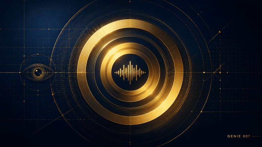 Voice typing guide for low vision users with Genie 007 AI