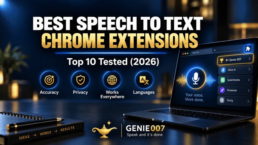 Best Speech to Text Chrome Extension