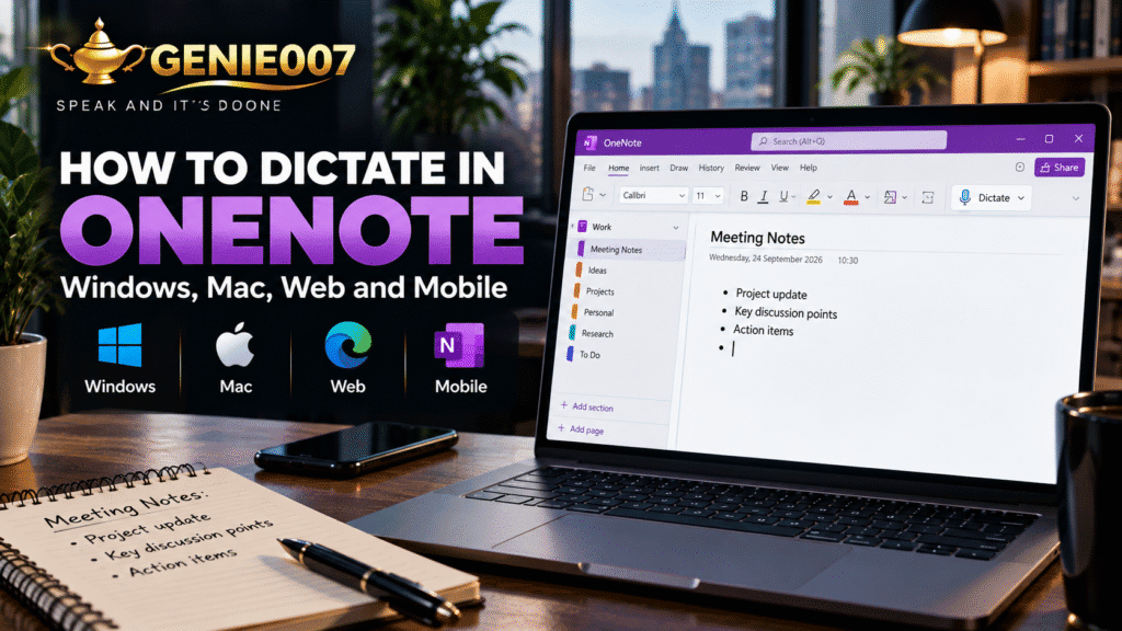 How to Dictate in OneNote: Windows, Mac, Web and Mobile